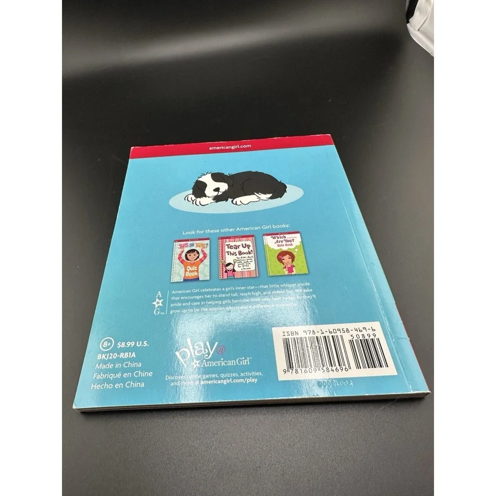Friends Forever Pamper Your Playful Sheepdog Book American Girl Truly Me Unused